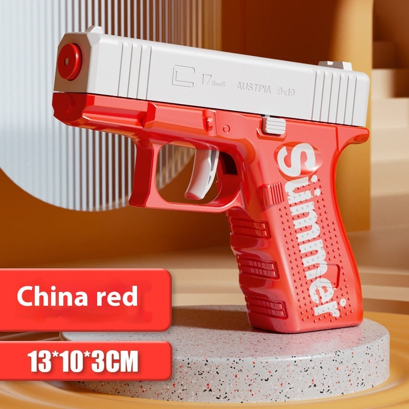 Children's Ice Burst Water Gun Toy Manual Continuous Firing