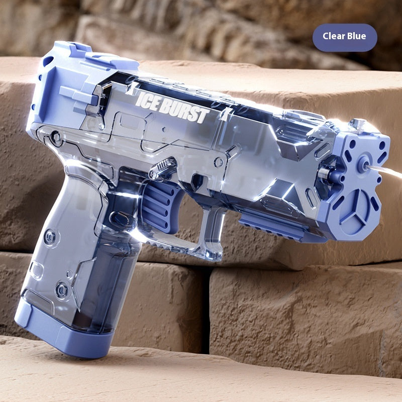 Children's Ice Burst Water Gun Toy Manual Continuous Firing