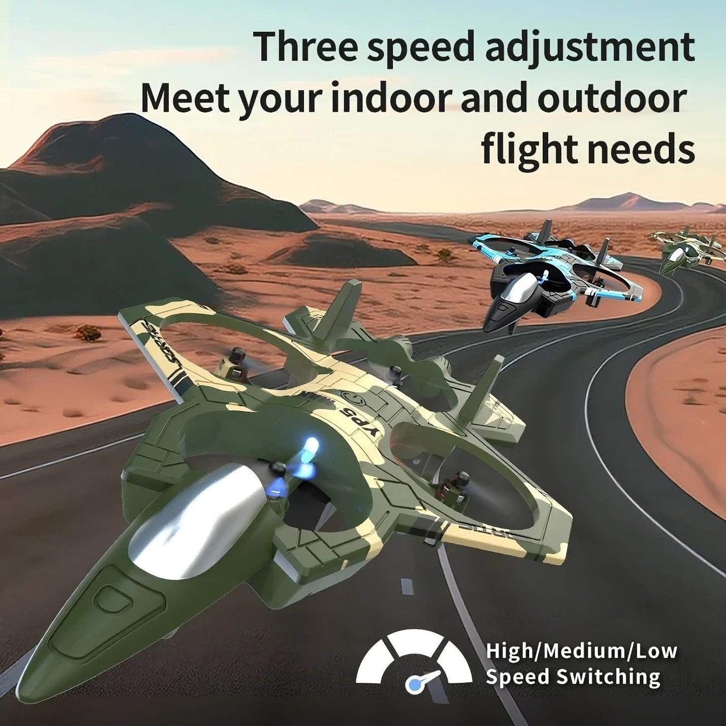 1 RC Foam Fighter Drone