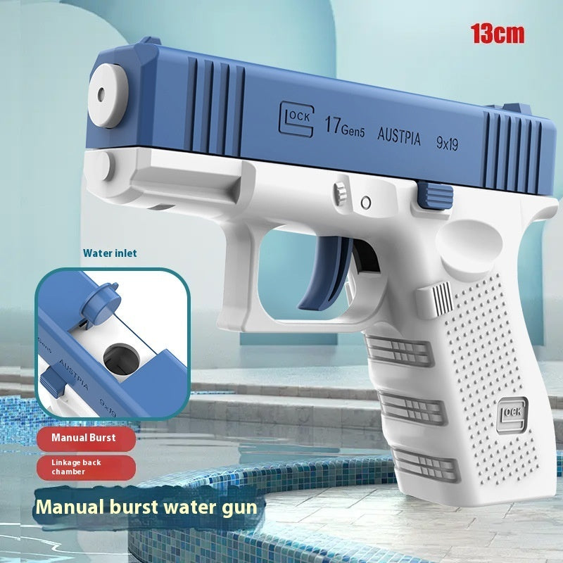 Children's Ice Burst Water Gun Toy Manual Continuous Firing